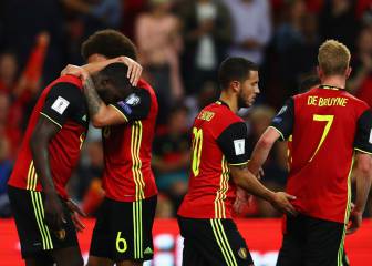 Bélgica arrolla a Gibraltar: 9-0 y jugó 50 minutos sin Witsel