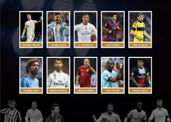 Cristiano, Messi y Ramos, nominados para el Golden Foot