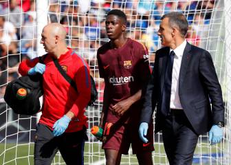 Dembélé ya fue operado: estará tres meses y medio de baja