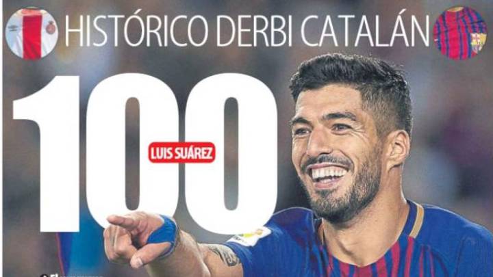 El centenario de Suárez, portada en Barcelona