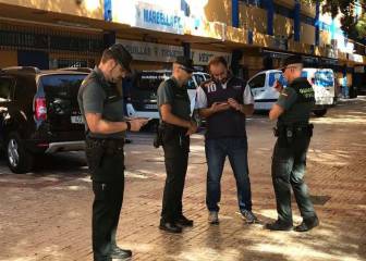 La Guardia Civil en la sede del Marbella: su presidente, detenido