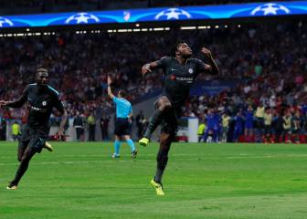 Batshuayi, estrella en Twitter tras marcar al Atlético