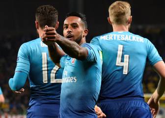 El Arsenal golea y el Marsella cae ante el Salzburgo