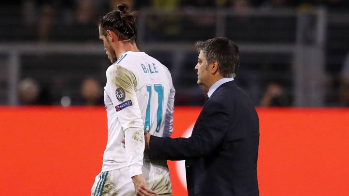 Bale no se entrena y es duda ante el Espanyol