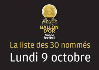 L'Equipe reveal plans to name 30 Ballon d'Or candidates