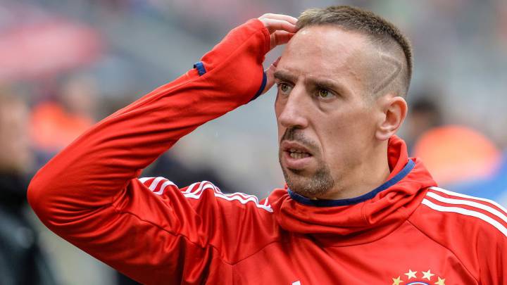 "Ribéry cree que está al mismo nivel de Messi o Cristiano"