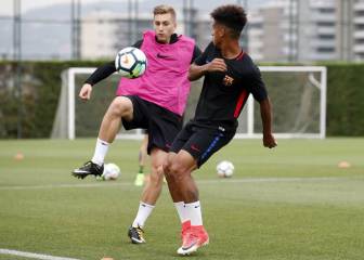 El Barça vuelve a entrenarse tras la jornada de paro de ayer