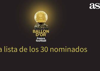 Oficial: los periodistas votarán a cinco de los 30 nominados y no a tres como anteriormente