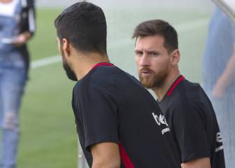 Messi no se entrena a dos días del Atlético-Barcelona