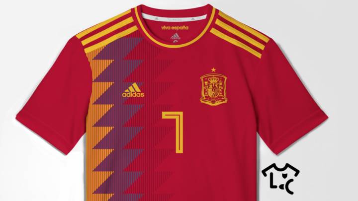 Posible camiseta de España. 