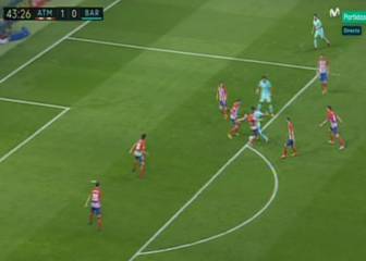 El Barça reclamó dos penaltis: uno de Gabi y otro de Savic