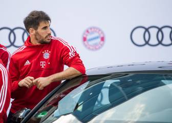 El Bayern confirma lesión leve en el hombro de Javi Martínez