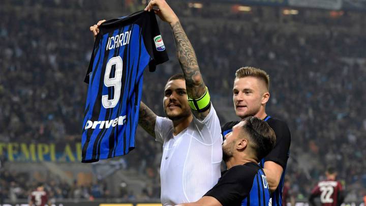 El Inter gana un derbi inolvidable con un hat-trick de Icardi.