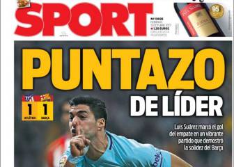 La prensa de Barcelona hace fiesta del 1-1 en el Wanda