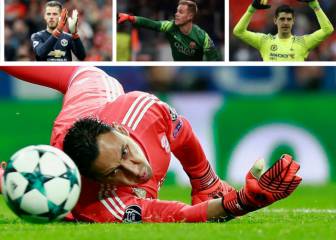 Keylor hace más paradas que los otros grandes de Europa