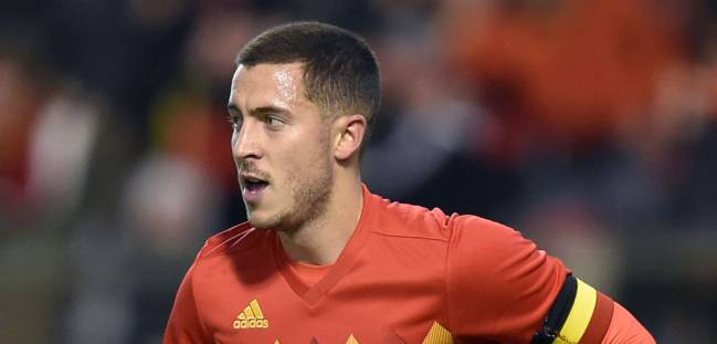 Eden Hazard, la estrella de la selección de fútbol de Bélgica