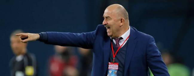 Stanislav Cherchésov, seleccionador de Rusia