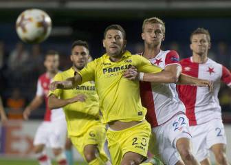Villarreal rescata un punto ante el Slavia y es líder de su grupo