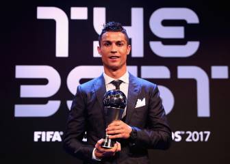 Cristiano Ronaldo wins 'The Best' award