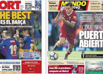 Prensa de Barcelona: puerta abierta a Countinho