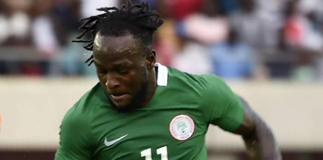 Victor Moses, the star of the Nigeria team