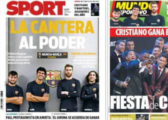 The Best y La Masia, en las portadas de Barcelona