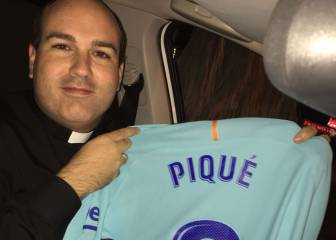 La historia de Piqué, su camiseta y el capellán del Real Murcia