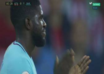 Umtiti debió ser expulsado tras ver una amarilla y aplaudir