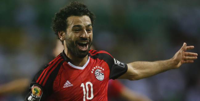 Mohamed Salah, la estrella de la selección de fútbol de Egipto
