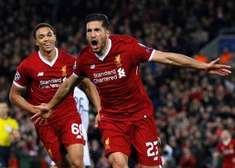 El Liverpool golea al Maribor para mantenerse líder