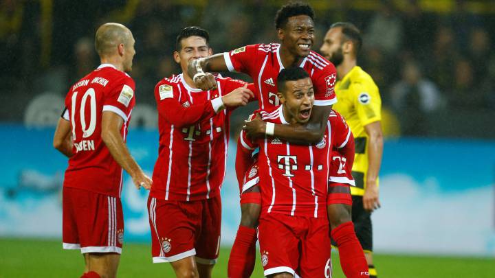 El líder Bayern no flaquea y gana al Dortmund a domicilio
