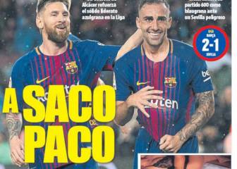 Paco Alcácer, el hombre del día