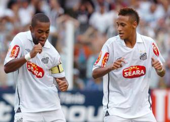 El Santos podría fichar a Robinho gracias a Neymar