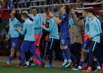 La Croacia de Rakitic y Modric, al Mundial