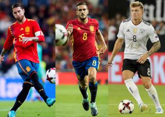 Real Madrid-Atlético: éstos son los 25 mundialistas del derbi