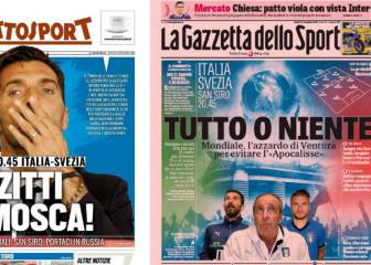 La prensa italiana quiere 