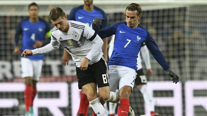 La Alemania de Kroos araña un empate ante Francia