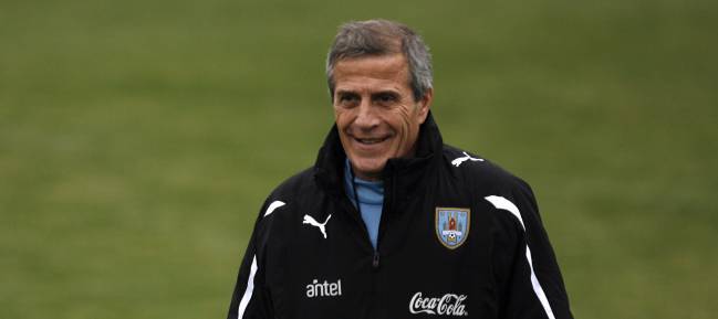 Óscar Washington Tabárez, seleccionador de Uruguay