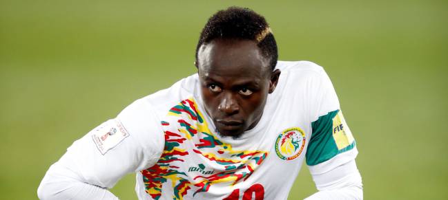 Sadio Mané, la estrella de la selección de fútbol de Senegal