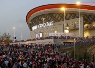 Wanda Metropolitano: siete horas de derbi para la afición