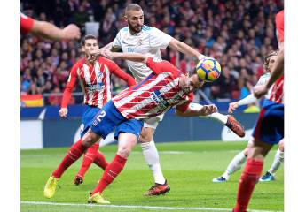 Atlético de Madrid-Real Madrid en imágenes