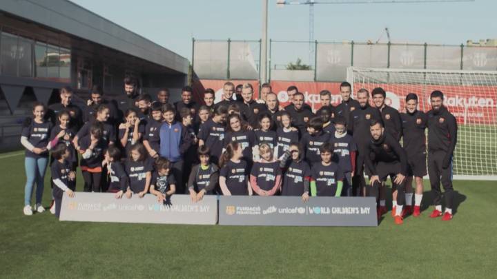 'Los niños toman el club' y gobiernan por un día el Barça