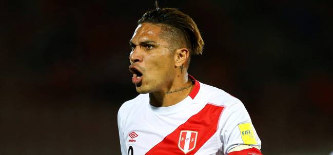 Paolo Guerrero, the star of the Peru team