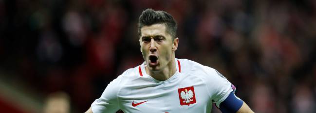 Robert Lewandowski, the star of the Poland team