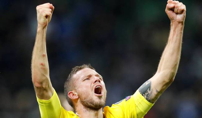 Marcus Berg, the star of the Sweden team