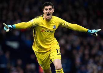 Si Oblak se va del Atlético, Courtois sería su recambio