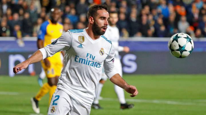 Uefa investigate Real Madrid's Dani Carvajal for forced yellow