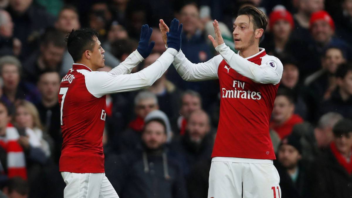 El Arsenal podría perder a sus dos estrellas, Alexis Sánchez y Mesut Özil.
