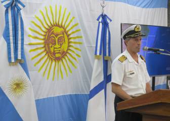 Cinco tripulantes del submarino perdido en Argentina son árbitros