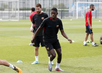 Dembélé ya toca balón: 